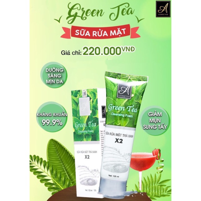 Sữa Rửa Mặt Trà Xanh