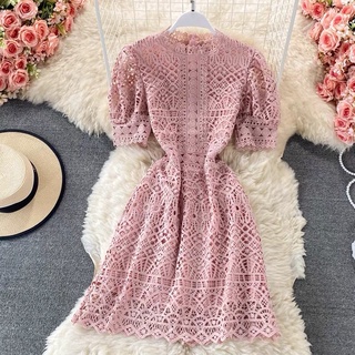 (oder china) Váy ren mềm 2 lớp