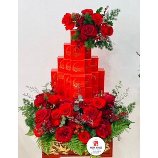 Set 100 hộp giấy đựng bánh cốm, xuxê