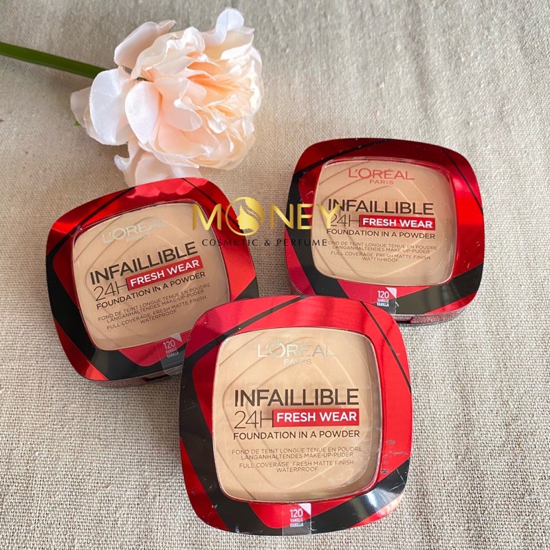 CÓ BILL-L'Oreal Paris Infaillible 24H Fresh Wear Powder Foundation