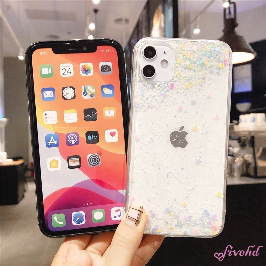 Ốp điện thoại trong suốt hình sao lấp lánh Samsung A9 A8 A7 A60 Plus 2018 J7 J5 Prime J7 J6 J4 J3 2018 J6 J4 Plus 2018 | BigBuy360 - bigbuy360.vn