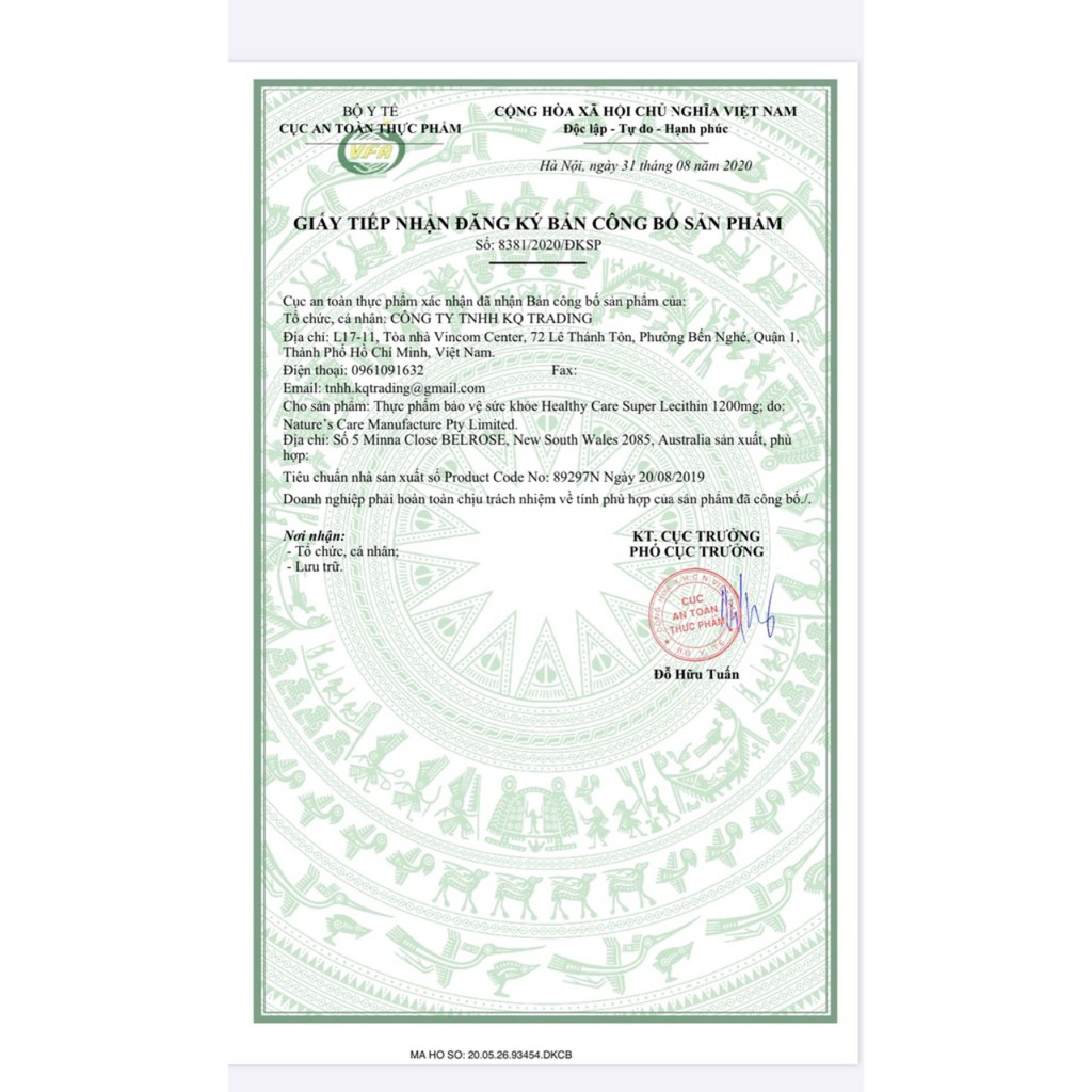 Mầm đậu nành Healthy care Lecithin 100 viên - Đủ bill Chemist | BigBuy360 - bigbuy360.vn