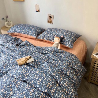 [COTTON 51-60] Bộ Chăn Ga Gối 4 Món 100%