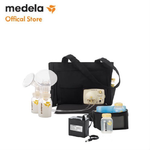 [FMCG100K 10% ĐH500k]Máy hút sữa │ Medela điện đôi Pump In Style Advanced - bao gồm túi xách, bộ bảo quản sữa Cooler bag