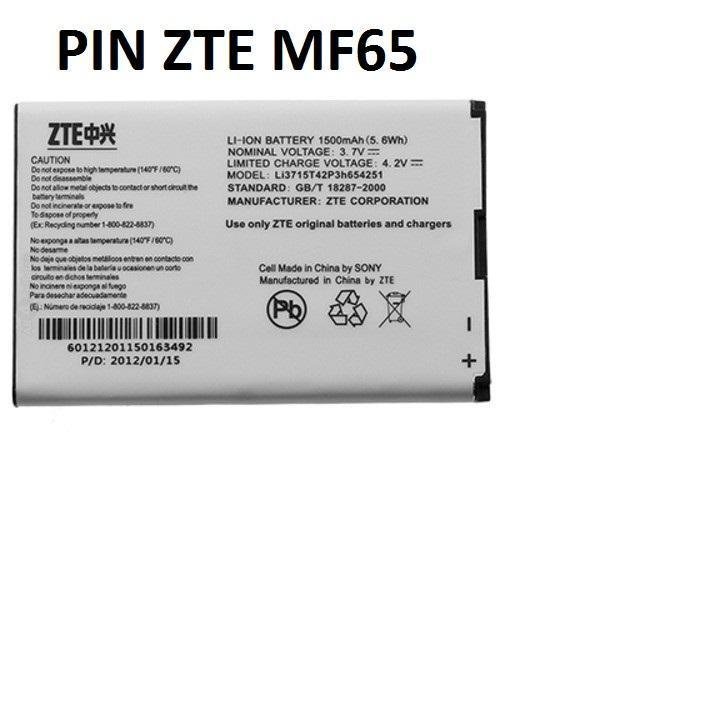 Pin ZTE MF65M