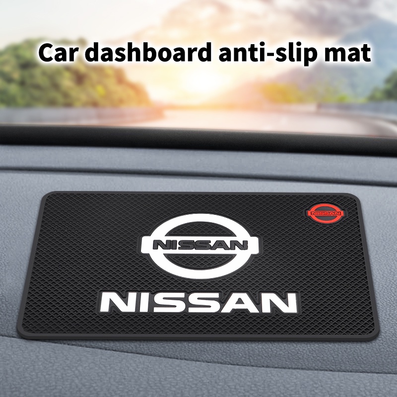 Thảm Silicon Chống Trượt In logo Xe Hơi Nissan TIIDA SYLPHY X-TRAIL Bluebird teana TERRA Qashqai KICKS