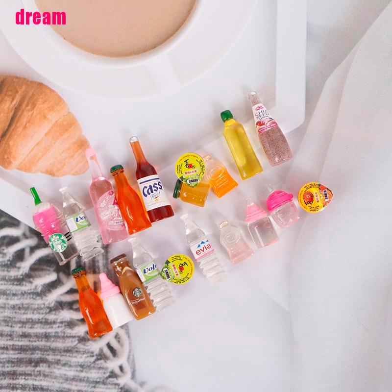 Bộ 10 Mô Hình Bình Nước Nhựa Mini Trang Trí Nhà Cửa