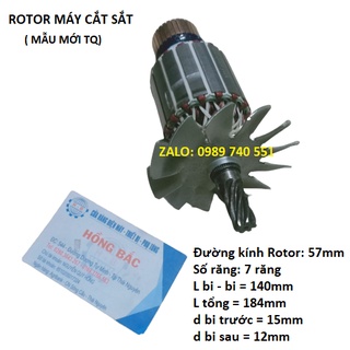 Rotor máy cắt sắt đá 355mm Trung Quốc thông dụng