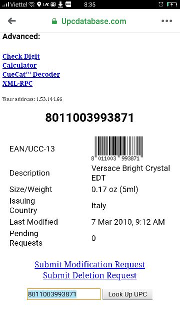 Nước hoa Versace_Bright_Crystal | BigBuy360 - bigbuy360.vn