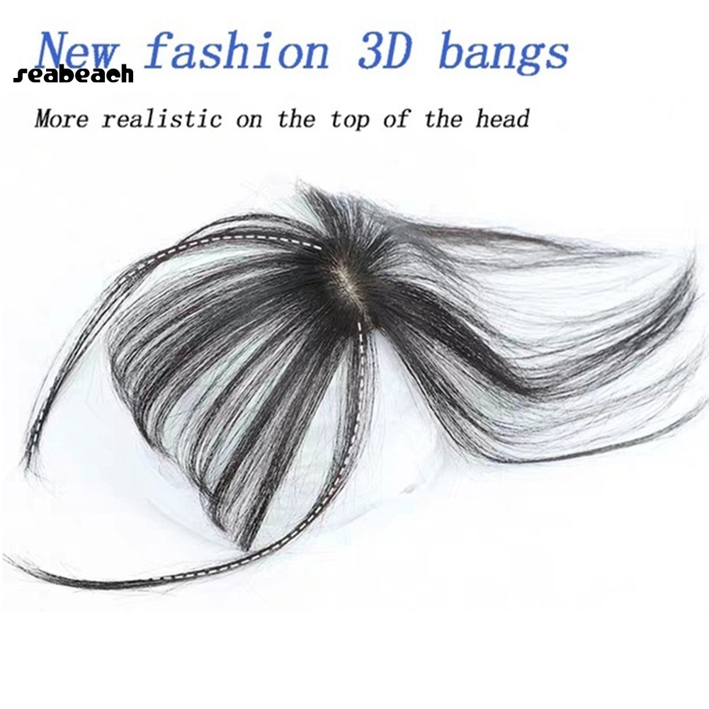 Tóc mái giả 3d siêu mỏng thời trang dành cho nữ