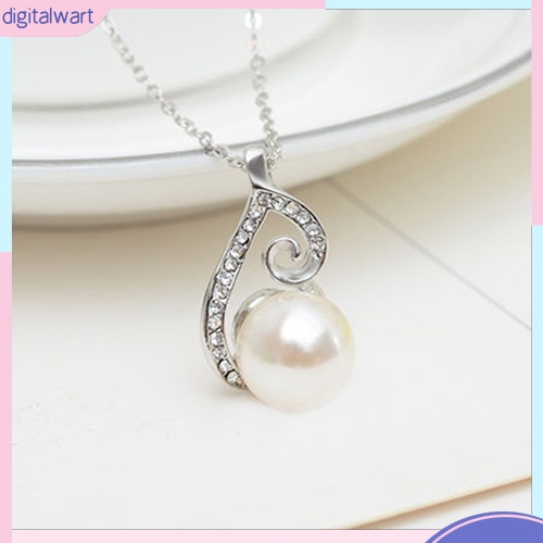 Set Vòng cổ Và Đôi Khuyên Tai Đính Ngọc Trai Nhân Tạo Xinh Xắn Thời Trang Dành Cho Nữ