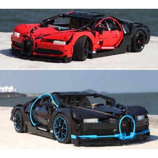 Lắp ghép Mô hình 20086 20678A 20678B Technic Series Bugatt chiron super car Mô Siêu Xe Bugatti