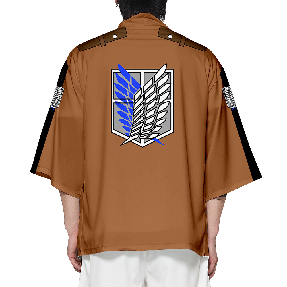 Áo  Kimono Unisex Phong  Anime Attack On Titan