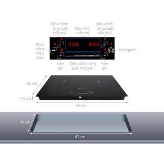Bếp từ hồng ngoại Kangaroo KG443I