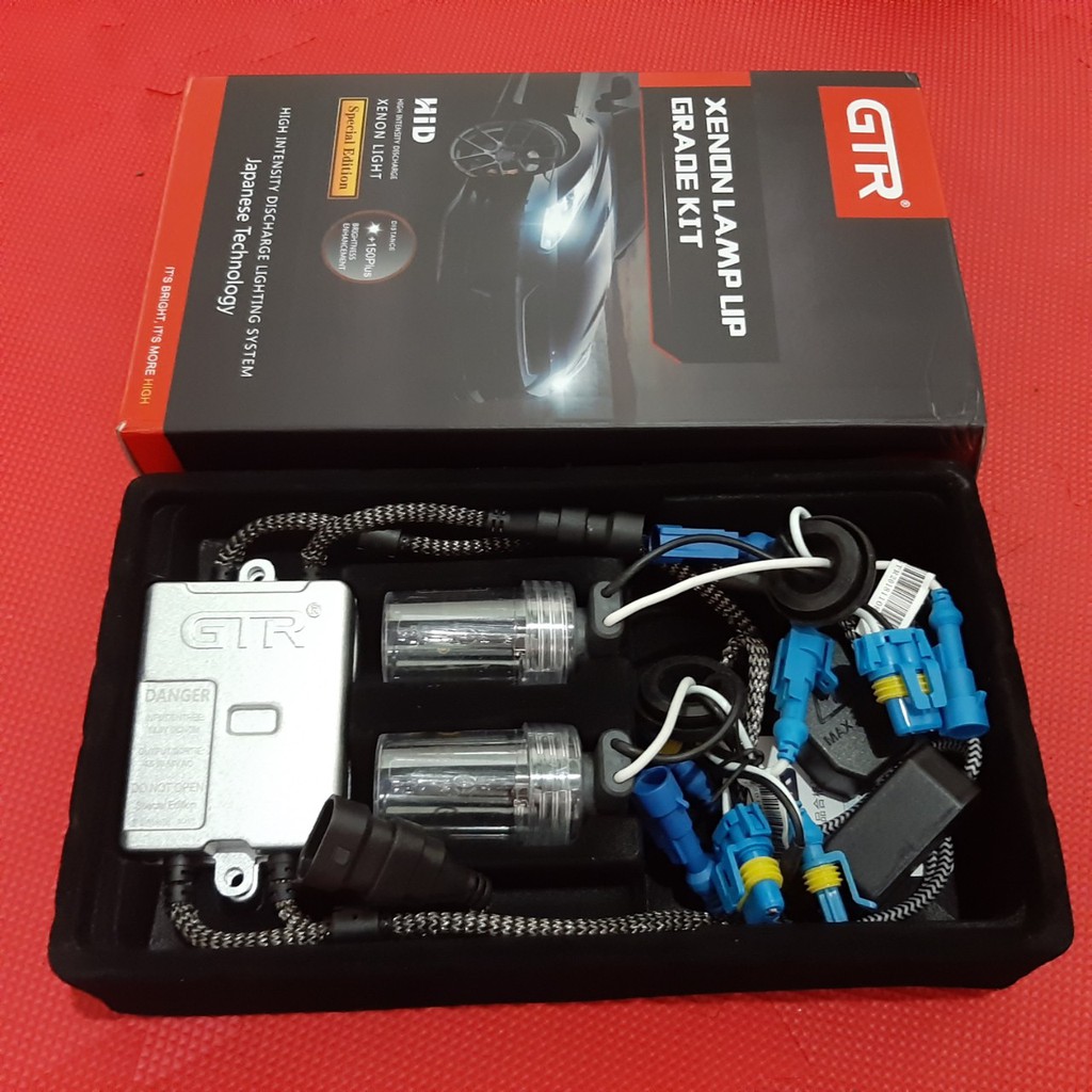 (Kit GTR +150% ) Đèn xenon GTR và Ballast GTR các chân: H11, H7, 9005, 9006, 9012..