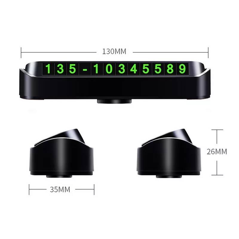 Bảng ghi số điện thoại hút kính trên ô tô