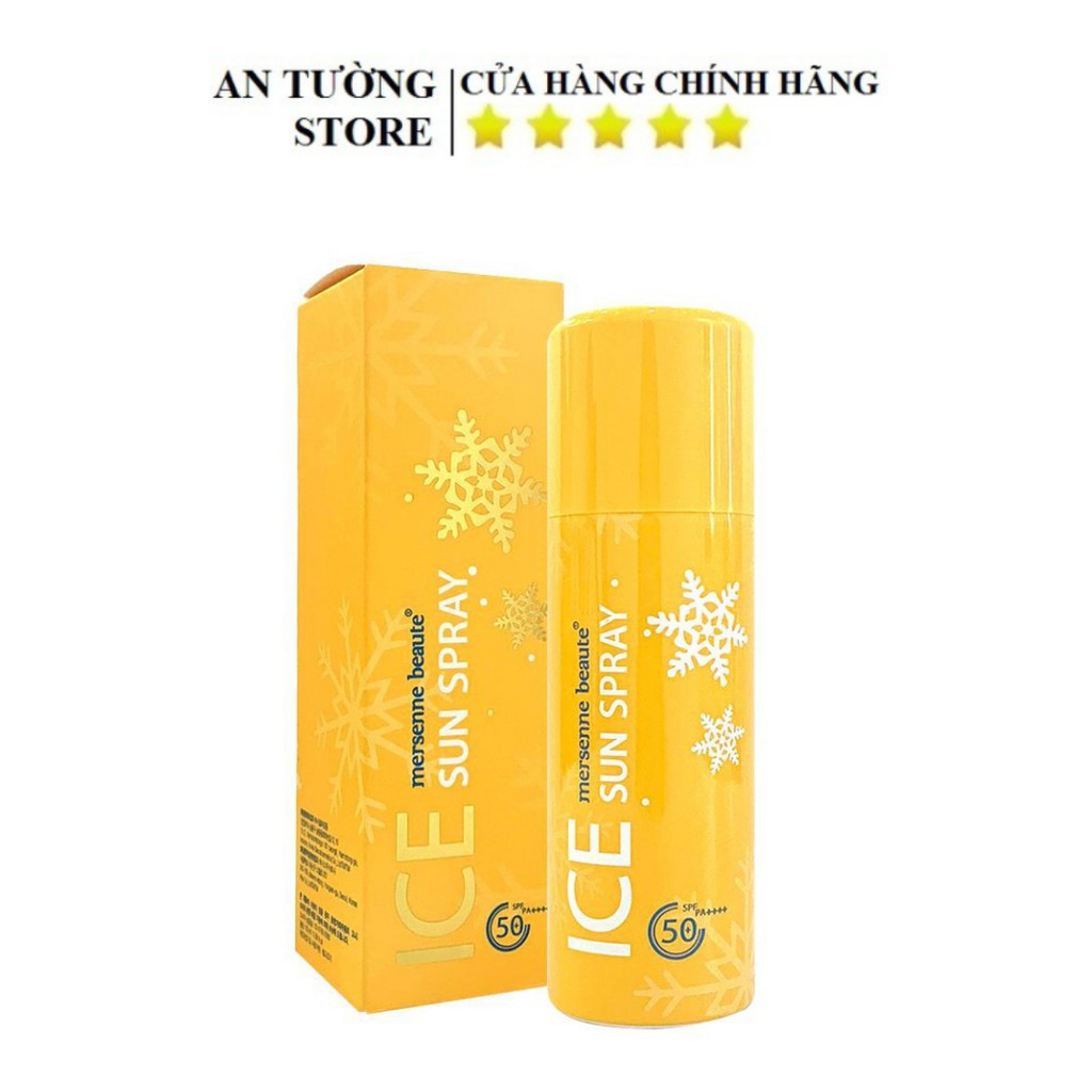 {Thanh lý} Xịt chống nắng Ice Sun 100ml vàng date 3/2023