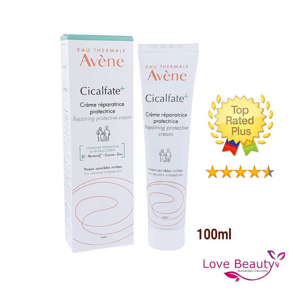 Kem liền sẹo, phục hồi da Avene Cicalfate+ Repairing Protective Cream 100ml