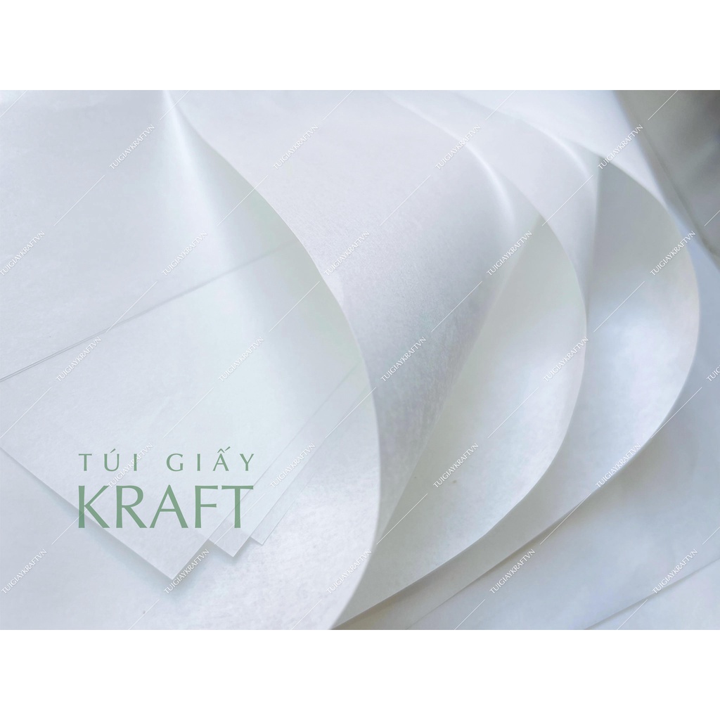 Giấy gói hàng 30x70, giấy hút chống ẩm, gói trang phục, pelure trắng