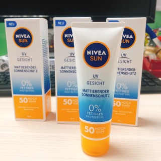 Kem chống nắng cho mặt Nivea Sun thế hệ mới 50ml