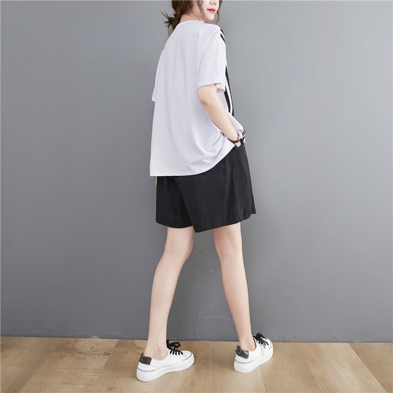 G79 áo thun big size freesize thoải mái rộng rãi màu đen trắng phong cách thời trang