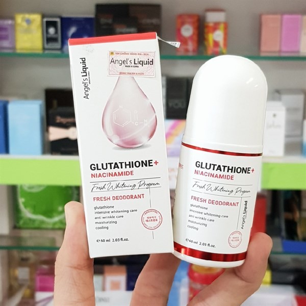 Lăn Khử Mùi, Trắng Da Angel's Liquid 7day Glutathione Fresh-Up Whitening Magic Deo Stick | WebRaoVat - webraovat.net.vn