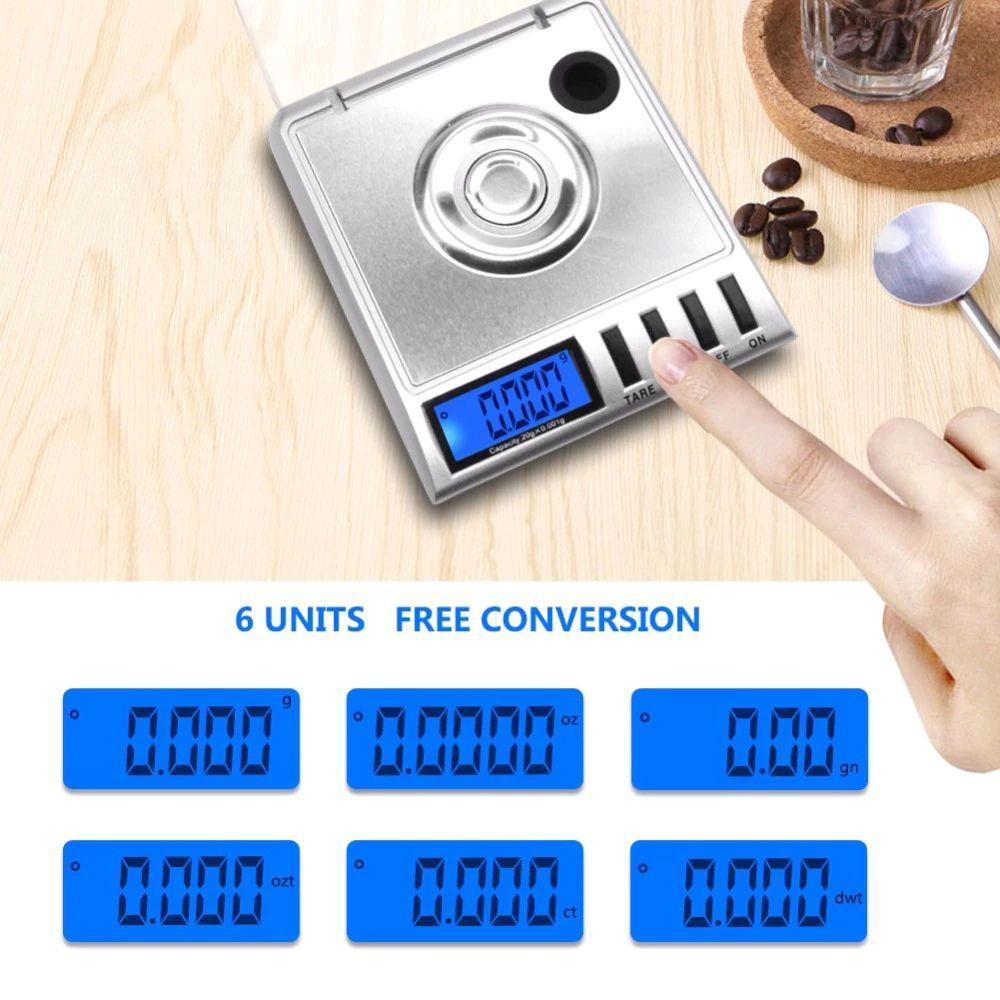 Cân Điện Tử Màn Hình LCD Độ Chính Xác Cao Chuyên Dụng Cân Trang Sức