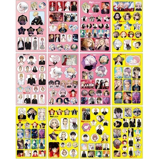 Miếng sticker hình dán cute trang trí dán sổ, dán laptop, dán mũ bảo hiểm Anime Tokyo Revengers Sano Manjirou Hanagaki Takemichi Mitsuya Takashi Matsuno Chifuyu Ryuuguuji Ken Stickers
