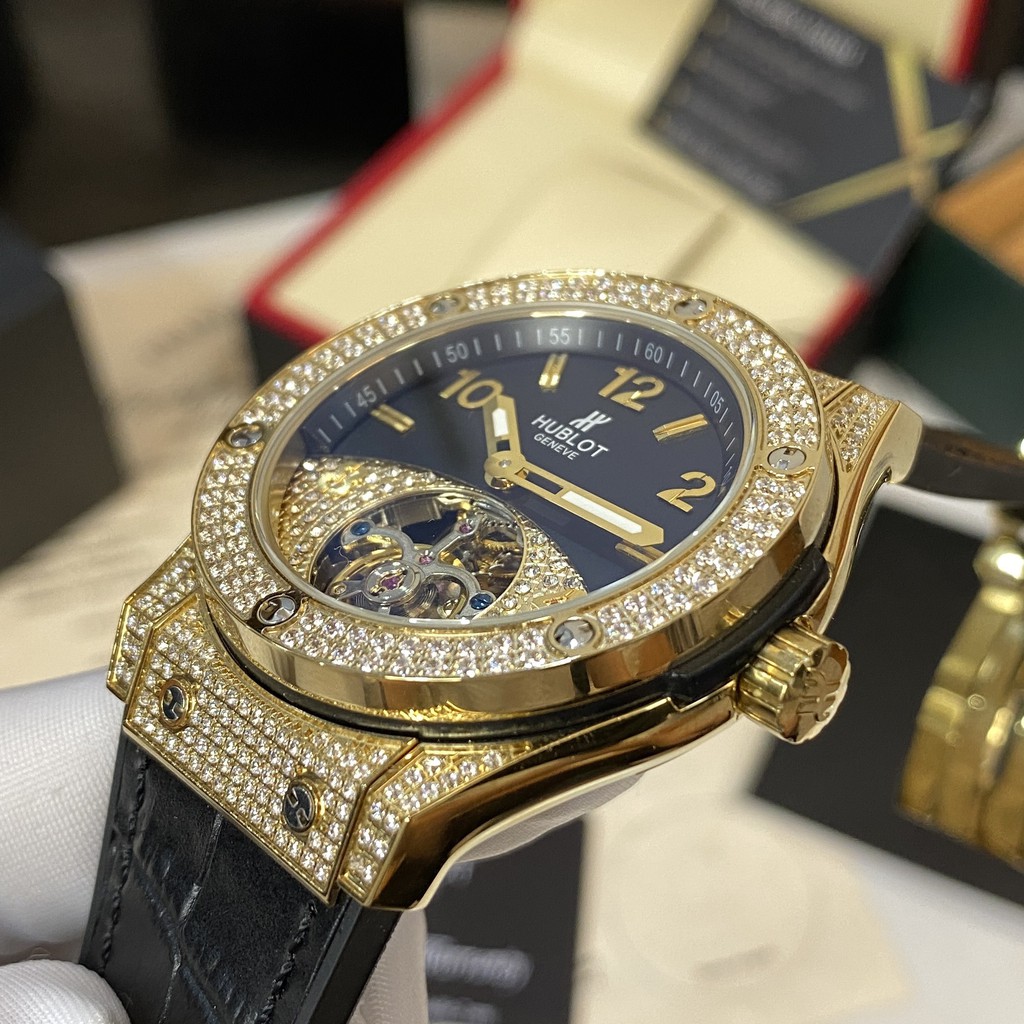 [Hublot-Máy cơ] Đồng hồ nam Hublot automatic cao cấp chống nước DH9001 - shop106 | BigBuy360 - bigbuy360.vn