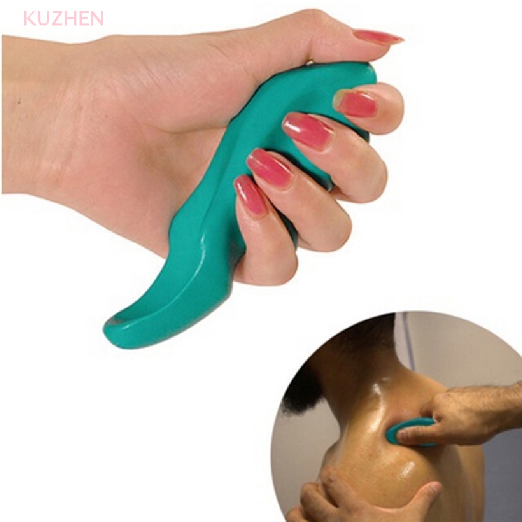 Kuzhen Dụng Cụ Mát Xa Ngón Tay Cái Giúp Tiết Kiệm Khăn Giấy Sâu Màu Xanh Lá Cây
