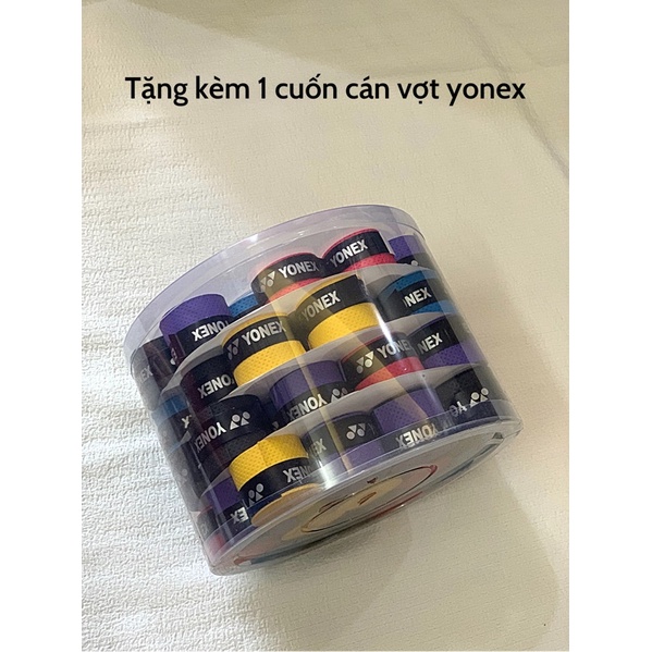 Vợt cầu lông Forza khung Carbon siêu bền nhẹ tặng kèm bao vợt, căng dây và cuốn cán