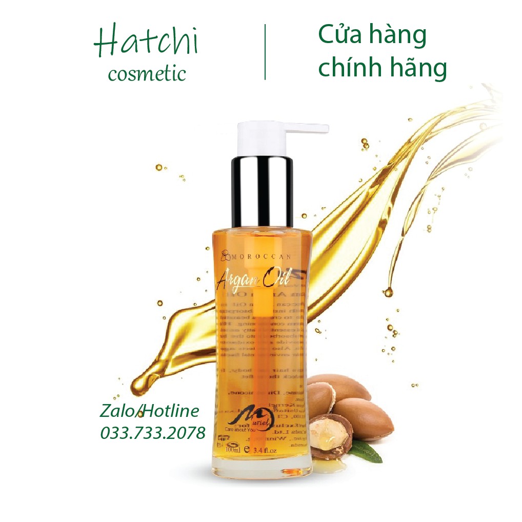 Tinh Dầu Muriel Argan Oil Chăm Sóc Tóc Tự Nhiên 100ML