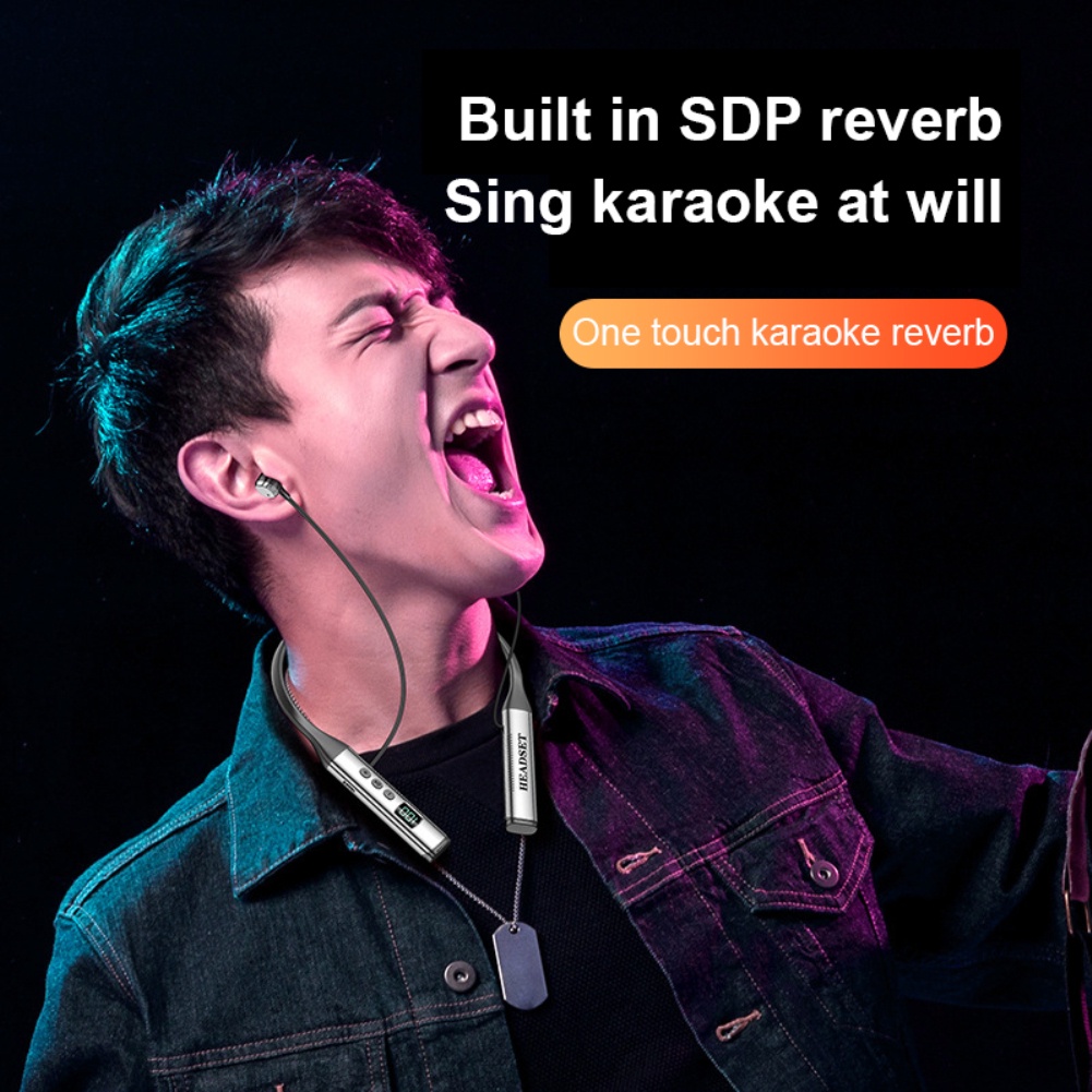 Tai Nghe Nhét Tai karaoke bluetooth Đa Năng Mẫu 886 Có Thể Sạc Lại