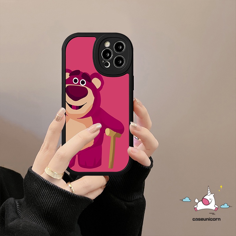 Ốp Điện Thoại TPU Silicon Mềm Chống Sốc In Hình Lotso Hoạt Hình Cho iPhone 7 8 6 6s Plus 14 11 12 13 Pro MAX XR X XS MAX