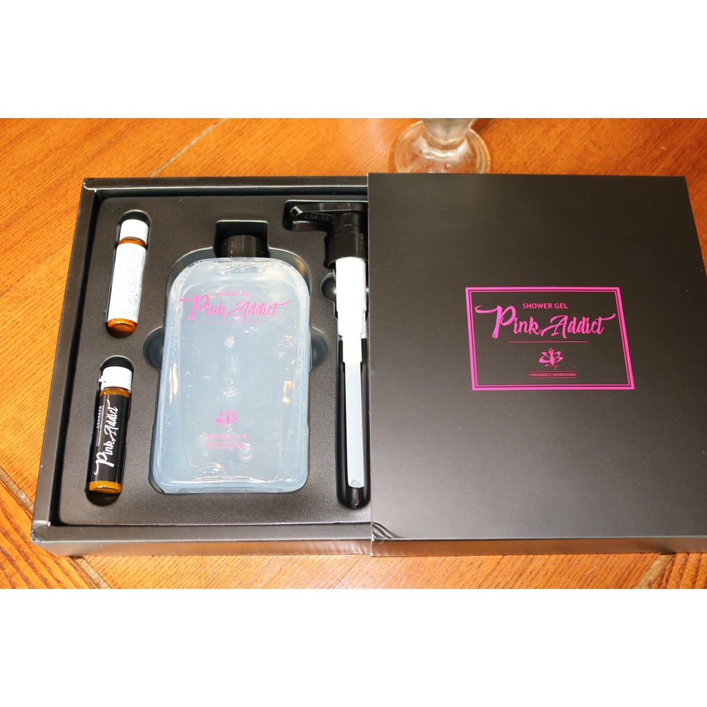 Sữa tắm nước hoa PiNK ADDICT 420ML DIY tự pha Hương thơm quyến rũ và bí ẩn Lưu hương lâu dưỡ