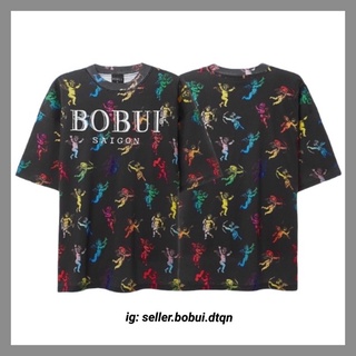 [chính hãng 100%] ÁO THUN BOBUI - 100AG ĐEN