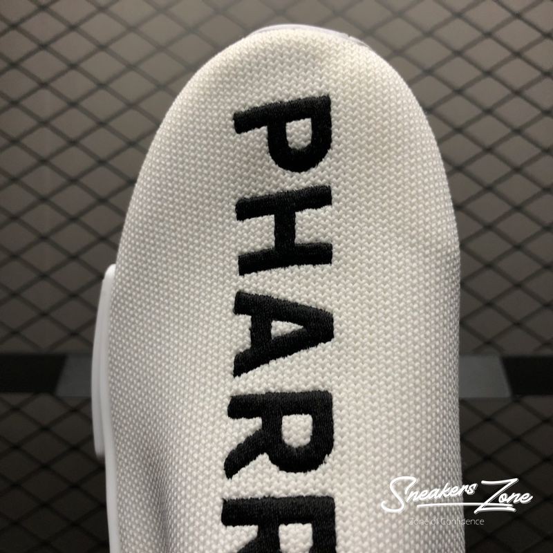 𝐑ẻ 𝐓Ế𝐓 (FREE SHIP + HỘP + QUÀ) Giày thể thao NMD Human Race Pharrell Trắng chữ đen ^ ; ོ , . :