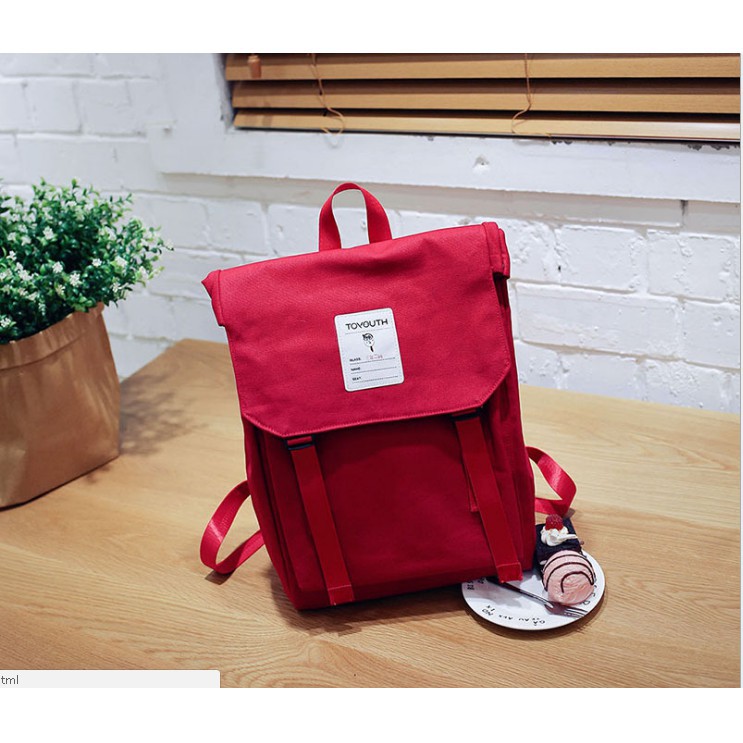 Balo Hàn Quốc toyouth vải canvas cực đẹpCỰC HOT