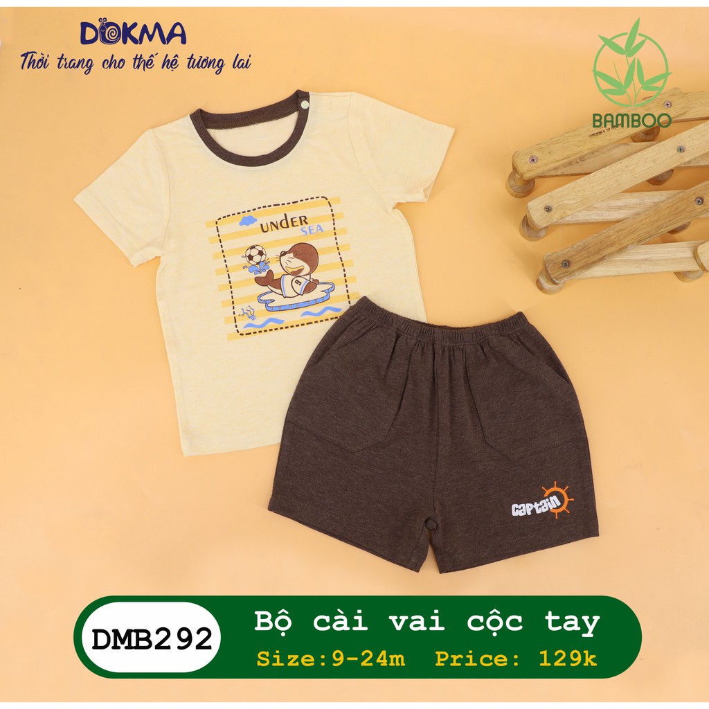 Dokma - Bộ cài vai cộc tay 9-24M ( DMB292 )