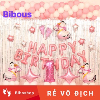 SET TRANG TRÍ SINH NHẬT TUỔI GÀ - BÓNG BAY SINH NHẬT GIÁ RẺ - TRANG TRÍ SINH NHẬT CHO BÉ TRAI, BÉ GÁI - BÓNG BAY HÌNH GÀ