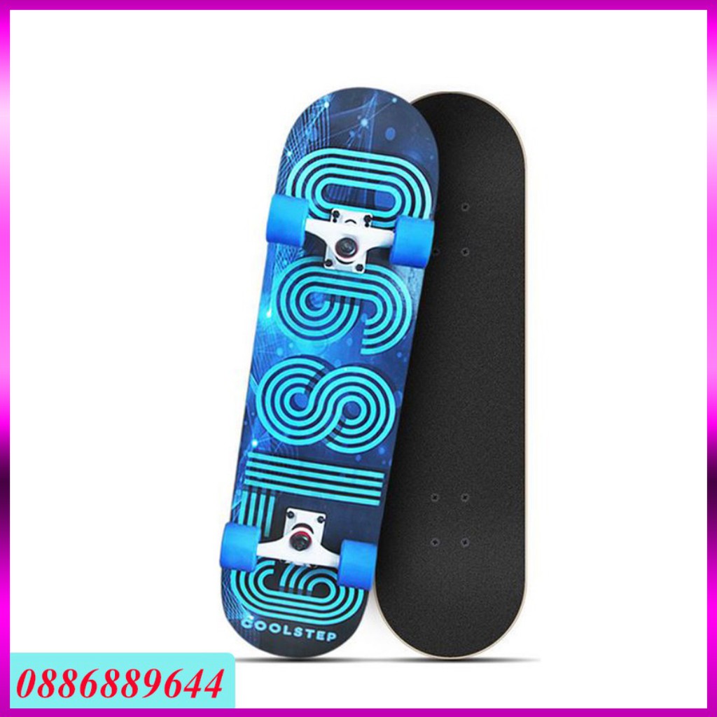 Ván Trượt SkateBoard CoolStep Siêu Hạng 1020 PatinScooterGiaRe