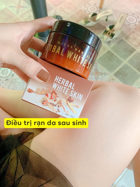 Ủ LẠNH TRẮNG DA BODY GISSY HERBAL WHITE SKIN