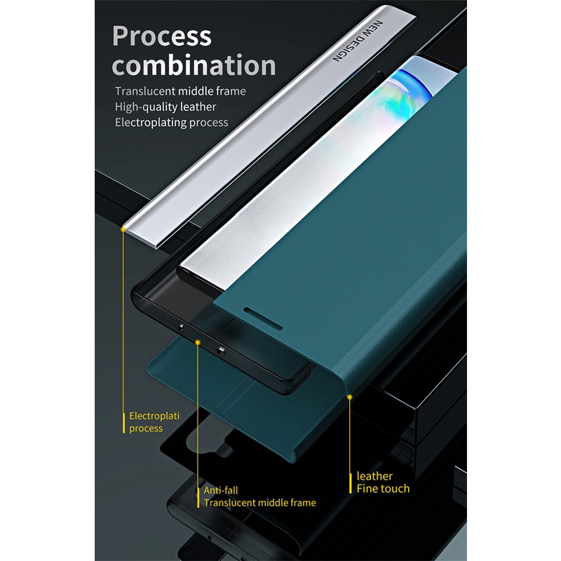 Ốp Điện Thoại Da Nắp Gập Từ Tính Dành Cho Samsung Galaxy M12 M32 M52 M62 F62