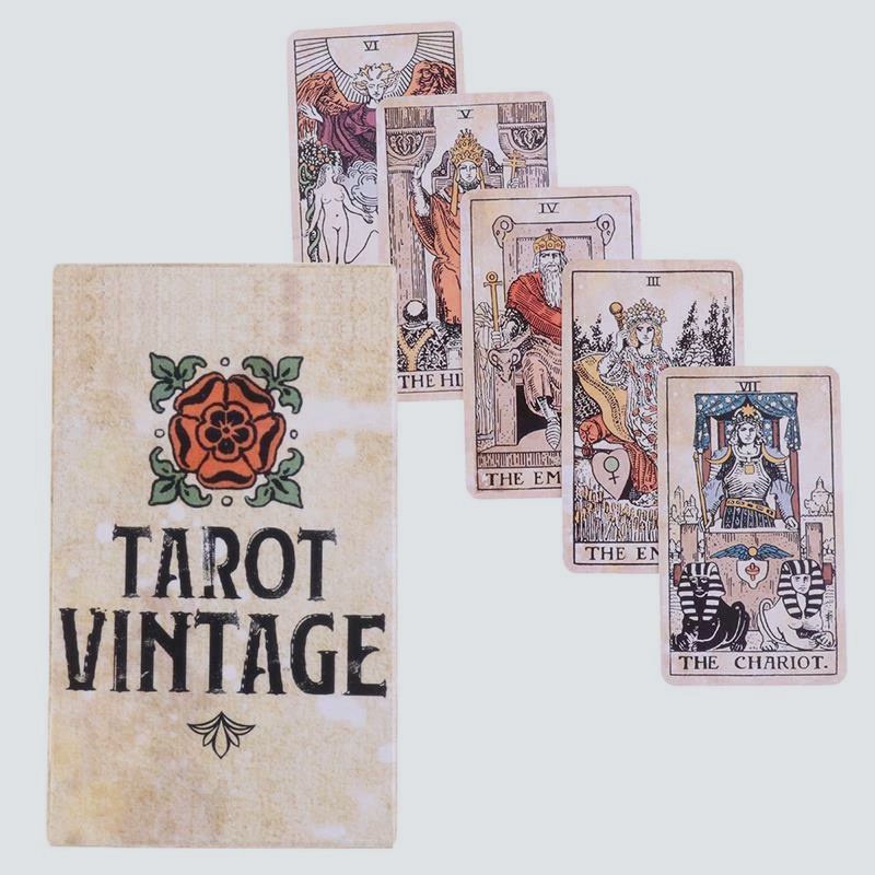Vintage Tarot Deck Card Games