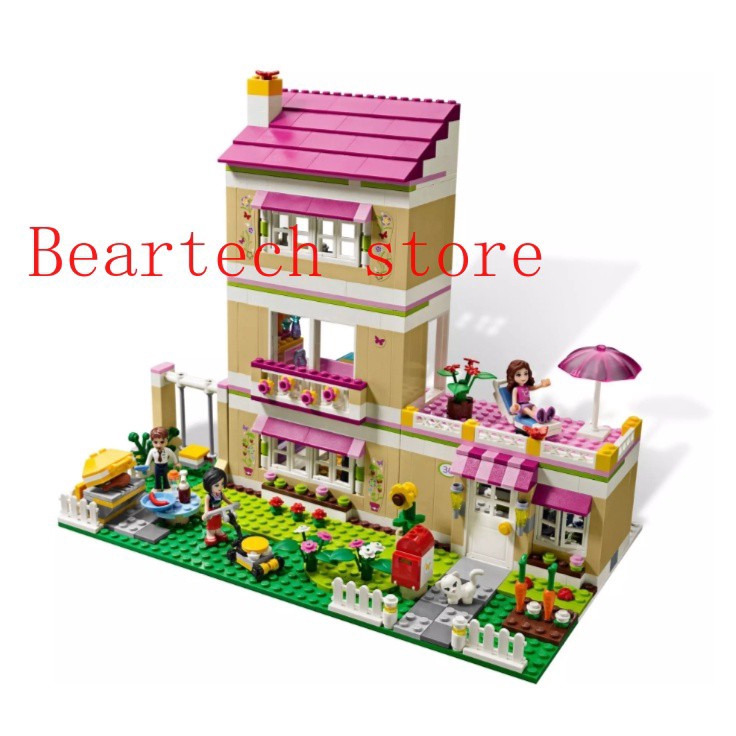 BELA 10164 Girl Friends Oliver's House  Building Blocks Bricks Toys Compatible Lego 3315