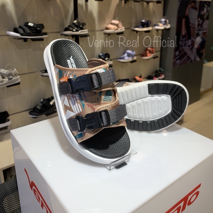 Dép Quai Ngang Nam Nữ Vento Chính Hãng Zipper NB120