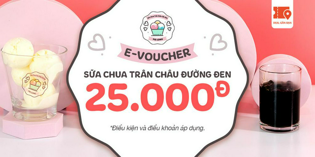 E-Voucher Sữa chua trân châu đường đen tại SCTC cốt dừa Hạ Long