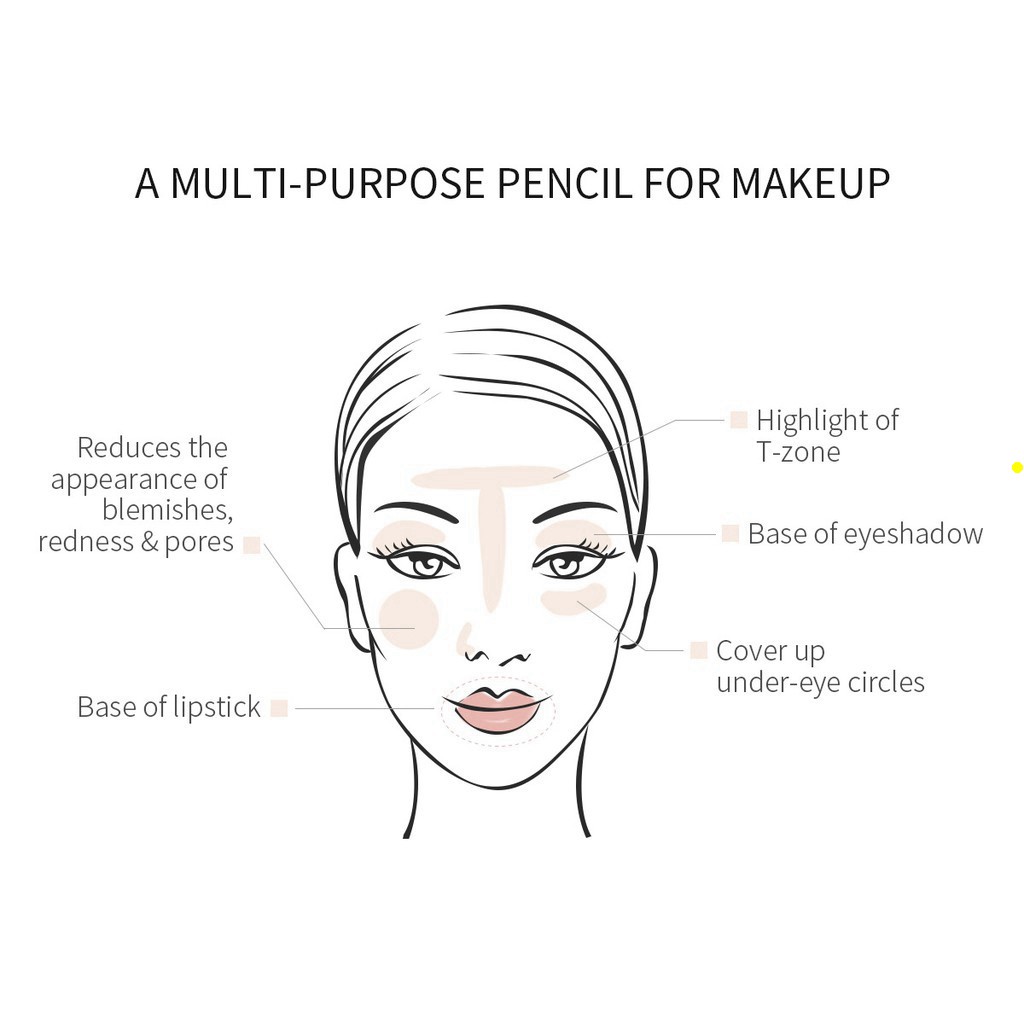 HỘP 12 Bút Che Khuyết Điểm MeNow Chính Hãng - Fix Makeup Không Trôi Không Thấm Nước [ BÚT CHE KHUYẾT ĐIỂM ]