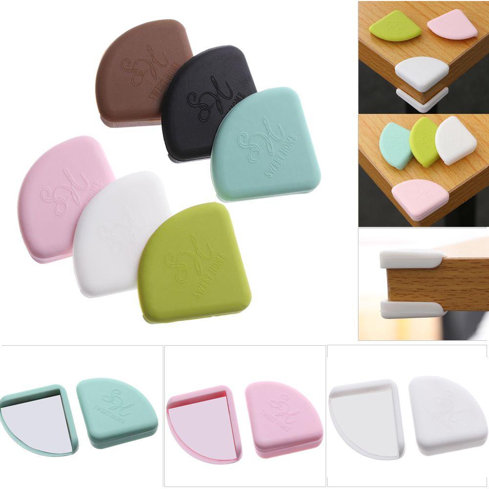 NIUYOU Set 1 / 4 Miếng Bọc Cạnh Bàn Bảo Vệ An Toàn Cho Bé