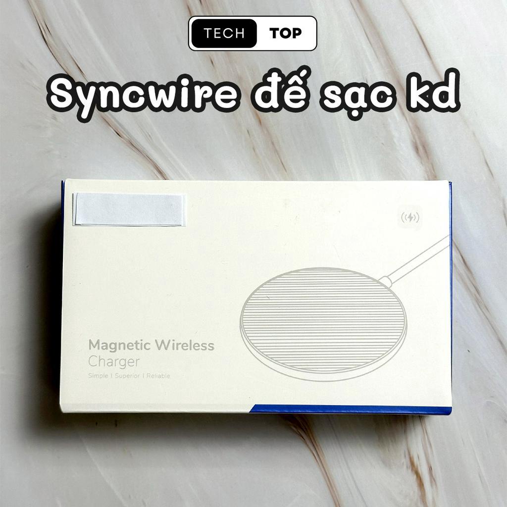 Đế sạc không dây Syncwire đi kèm Củ sạc 20W type C